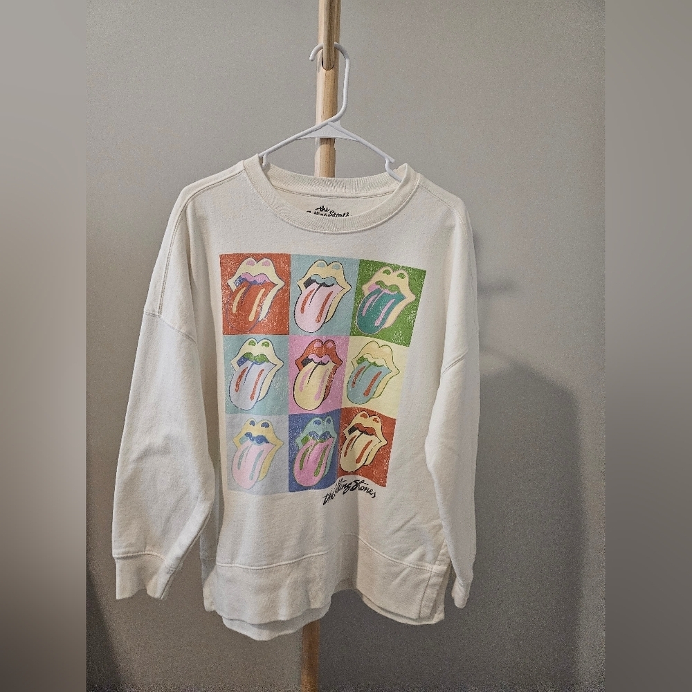 Rolling Stones Graphic Sweatshirt,  Size M